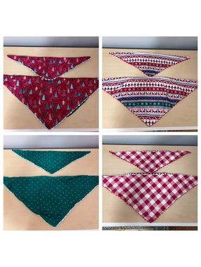 Matilda Jane Dog Holiday Bandanas